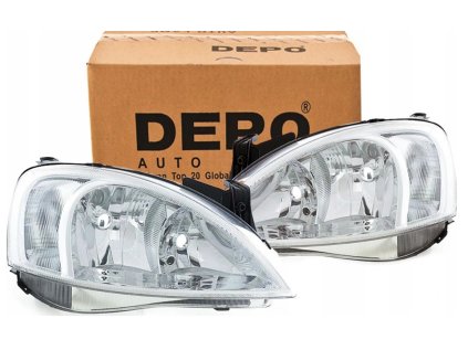 Frontscheinwerfer Opel Corsa C Combo (00-03) L+P DEPO