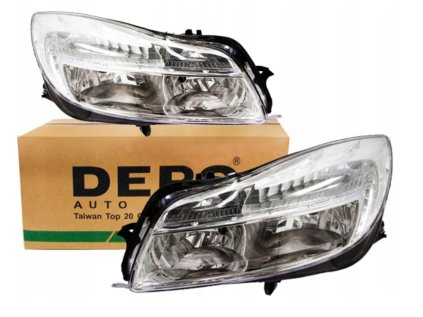 Scheinwerfer OPEL INSIGNIA (08-13) L+P DEPO