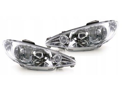 Frontscheinwerfer Peugeot 206 (02-) L+P DEPO