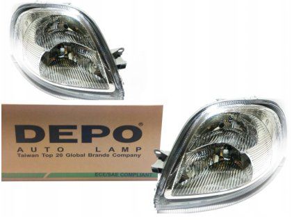 Front lights RENAULT MASTER II (03-10) L+P DEPO