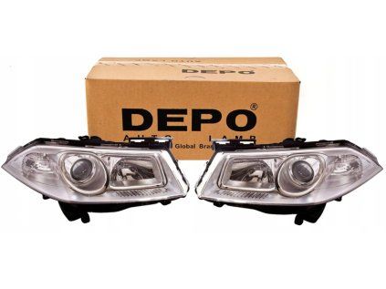 Frontscheinwerfer Renault Megane 2 II (06-08) L+P DEPO
