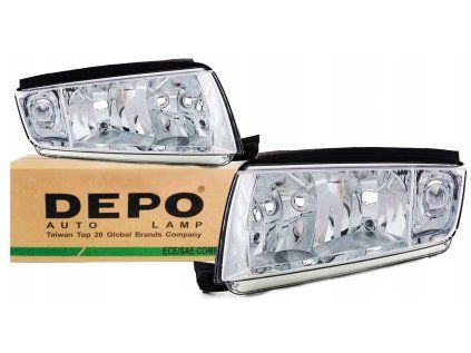 Frontscheinwerfer ŠKODA FABIA (99-08) L+P DEPO