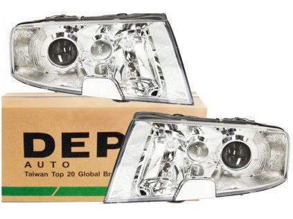 Frontscheinwerfer Skoda SUPERB (02-08) L+P DEPO