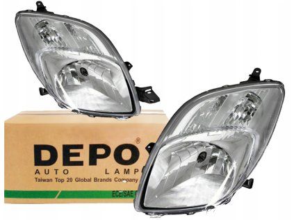 Frontscheinwerfer TOYOTA YARIS II 2 (05-09) L+P DEPO