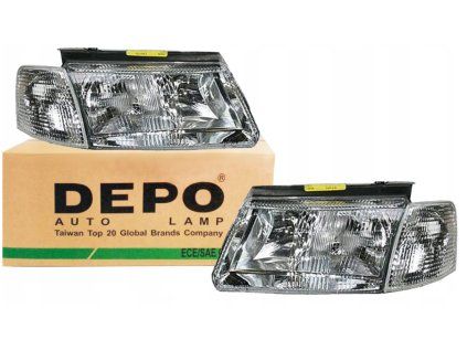 Frontscheinwerfer Volkswagen VW PASSAT B5 (1996-2000) H1+H7 L+P DEPO