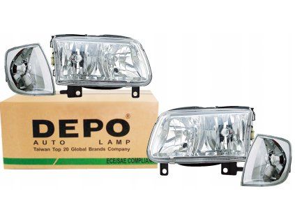 Frontscheinwerfer VW POLO 6N2 (99-02) L+P DEPO