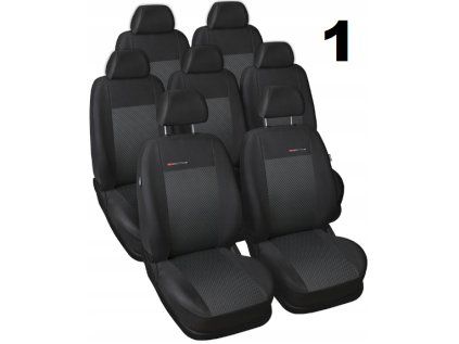 Autoabdeckung Auto-dekor ELEGANCE OPEL ZAFIRA B, 7 Sitze (2005-2011) - Verschiedene Farben