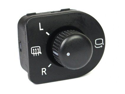 Switch, mirror adjustment VW PASSAT B5 GOLF IV 4 BORA - 1J1959565C / 1J1959565E