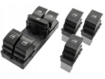 VW SEAT Window removal switch (set) - 1K4959857 / 7L6959855B