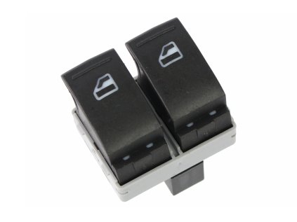 VW TRANSPORTER T5 Spínač na sťahovanie okien - 7E0959855A