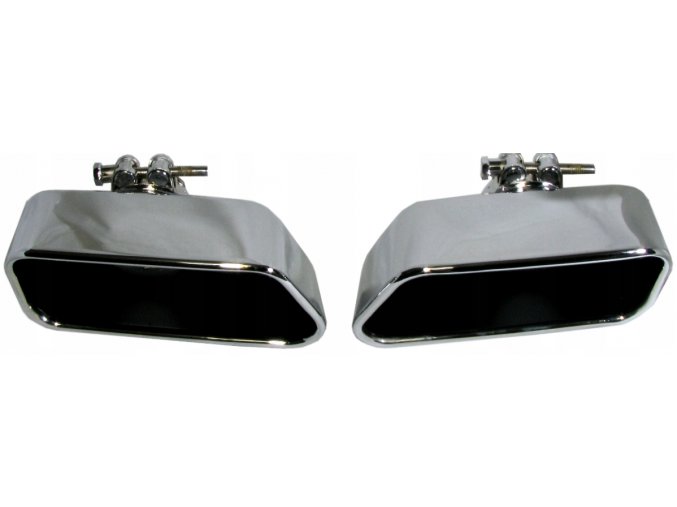 INOX 75456 Auspuffblende L+R 89x185x76mm BMW 5 F10 M-PERFORMANCE