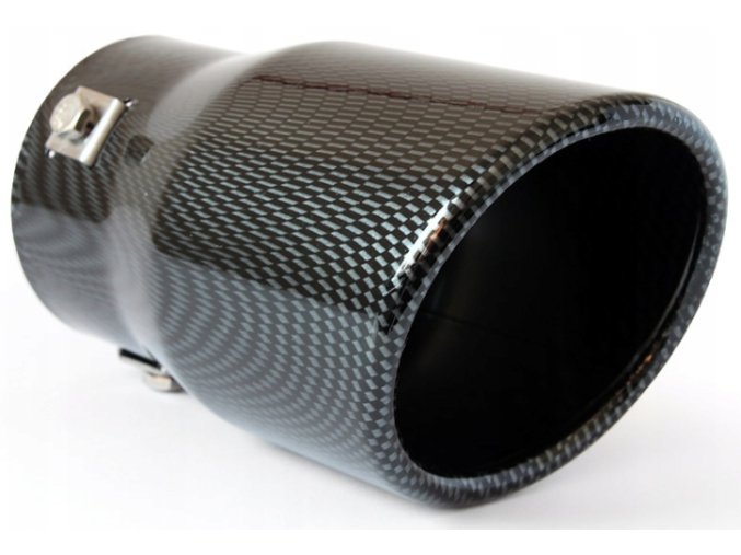 INOX MT007C Koncovka výfuku 150x90x90mm (carbon)