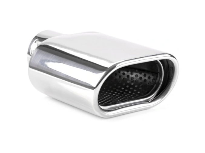 INOX MT019BC Auspuffrohr 175x125x70mm - GRAU