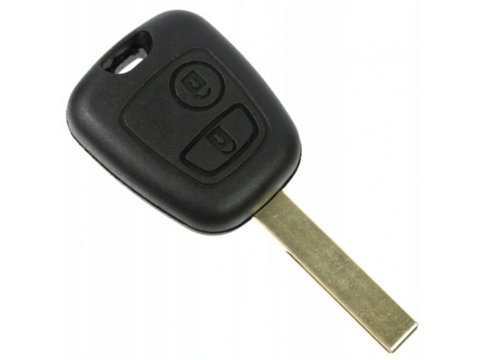 Náhradný obal kľúča 2-tlačítkový, PEUGEOT 206 207 307 406 407