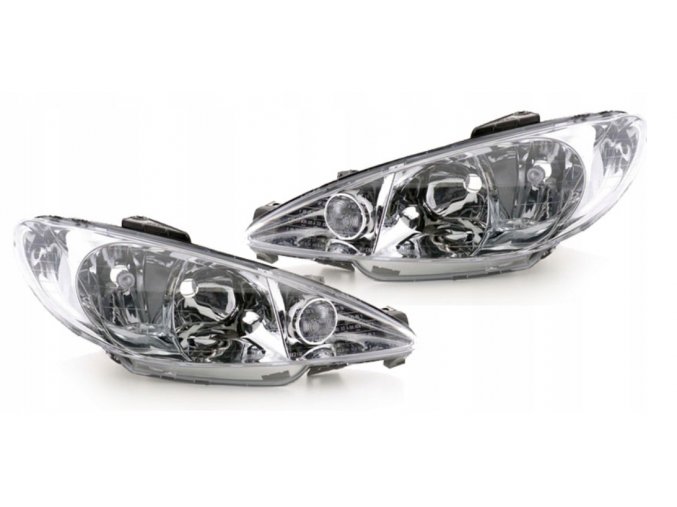 Scheinwerfer Peugeot 206 (02-) L+P DEPO