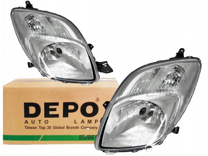Scheinwerfer TOYOTA YARIS II 2 (05-09) L+P DEPO