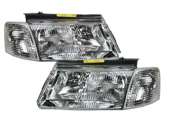 Predné svetlá Volkswagen VW PASSAT B5 (1996-2000) H4+H7 L+P DEPO