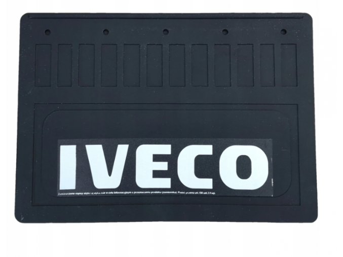 Zásterky gumové IVECO DAILY sada - DVOJMONTÁŽ