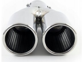 INOX 0963 Auspuffrohr 225x130x63mm Diffusor BASS