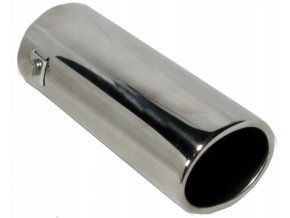 INOX 77597 Auspuffrohr 158x68x60mm