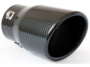 INOX MT007C Koncovka výfuku 150x90x90mm (carbon)