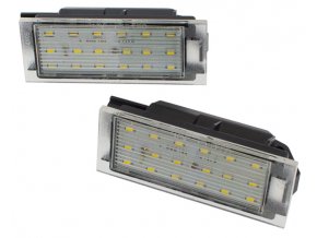 LED osvetlenie ŠPZ Renault Megane Clio Master Laguna Twingo