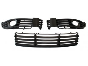 Mriežka predného nárazníka / stred + L + P / sada, Volkswagen VW Passat B5