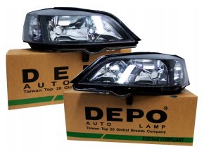Scheinwerfer Opel Astra II G (98-09) H7+HB3 L+P DEPO