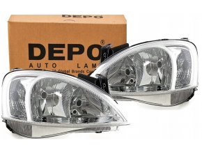 Frontscheinwerfer Opel Corsa C Combo (03-05) L+P DEPO