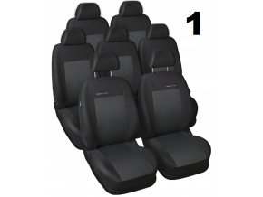 Autopoťah Auto-dekor ELEGANCE OPEL ZAFIRA B, 7 miestne (2005-2011) - Rôzne farby