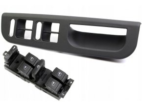 VW GOLF IV PASSAT B5 SHARAN Fensterheberschalter + PANEL - 1J4959857B
