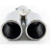 INOX 0963 Auspuffrohr 225x130x63mm Diffusor BASS