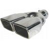 INOX 3014 Auspuff-Endkappe 270x183x65mm