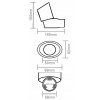 INOX 42048 Exhaust pipe connector 165x99x82mm diesel