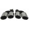 INOX 75449 Exhaust pipe connector 250x185x58mm AUDI - 2pcs