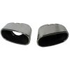 INOX 77565 Auspuffblende L+R 135x141x77mm BMW X5 E70 (06-13)