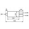 INOX 93847 Sport-Schalldämpfer 2x80x60