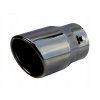 INOX MT007BC Auspuffrohrverbinder 150x90mm - GRAU