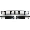 Kühlergrill der vorderen Stoßstange / MITTE + L + P / SET, Audi A4 B5 1994-2000