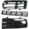 Frontstoßstangengrill Volkswagen VW GOLF IV (97-06) MITTE+L+R