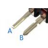 Spare key cover 1-button, MERCEDES