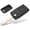 Spare key cover 2-button, CITROEN (HU83)