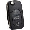 Spare key cover 3-button AUDI (HU66) + Battery