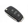 Náhradný obal kľúča 3-tlačítkový, AUDI (HU66) - 4F0837220R / 8P0837220D