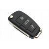 Spare key cover 3-button, AUDI (HU66) - 4F0837220R / 8P0837220D