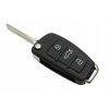 Ersatzschlüsselgehäuse mit 3 Tasten, AUDI (HU66) – 4F0837220R / 8P0837220D