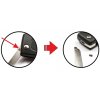 Ersatz-Schlüsselcover 3-Tasten, AUDI A3 A4 A6 A8 Q3 Q5 Q7 TT HU66 (HAA)