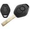 Spare key cover 3-button, BMW 3 E46 5 E39 7 E38 X5 E53 (HU92)