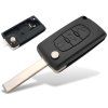 Spare key cover 3-button, CITROEN (HU83)