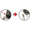 Spare key cover 3-button, CITROEN (HU83)